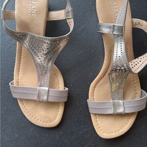 Alfani Women's Metallic Sandals